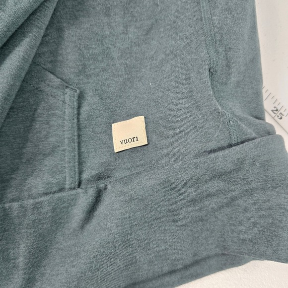 Vuori halo performance 2.0 womens Hoodie XL Charcoal Heather VW268 Sweatshirt - Picture 2 of 8